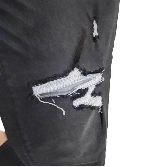 20. NWT Serra Retreat Distressed Black Jeans Size 0 - Picture 6 of 9